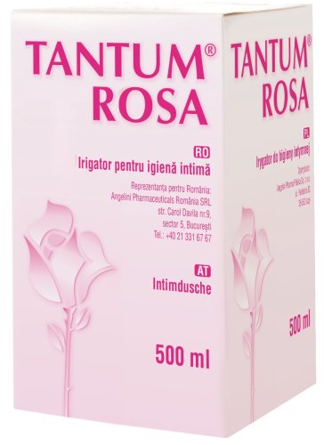 Tantum rosa irigator pentru igiena intima, 500 ml, angelini