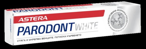 Pasta de dinti parodont white, 75ml, astera