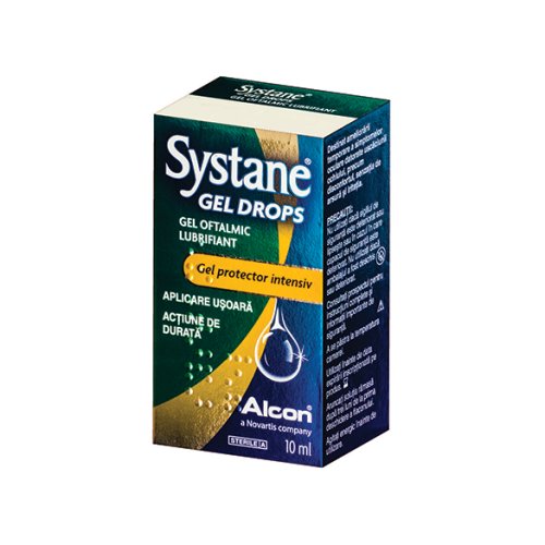 Systane drops gel oftalmic, 10 ml, alcon