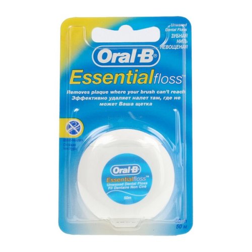 Ață dentară essential floss oral-b