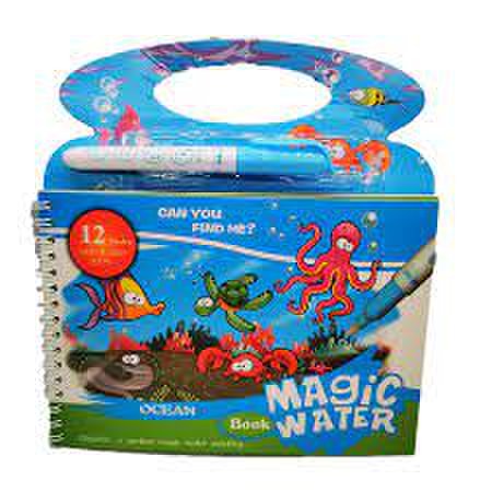 ​caiet magic de colorat cu apa