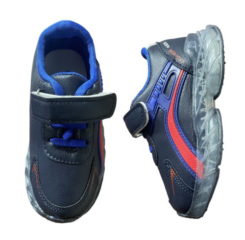 Pantofi sport bleumarin cu led uri