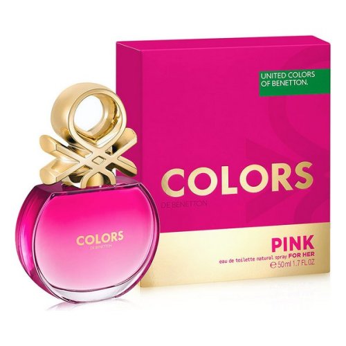 Parfum femei colors pink benetton edt (50 ml)