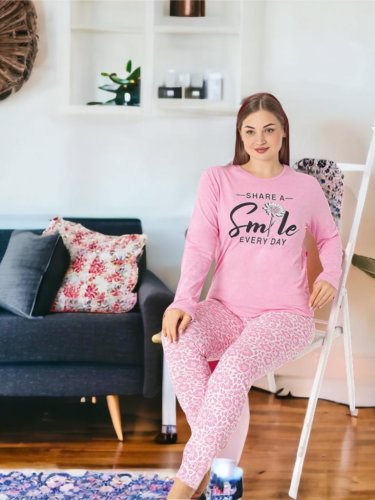 Pijamale dama batal roz