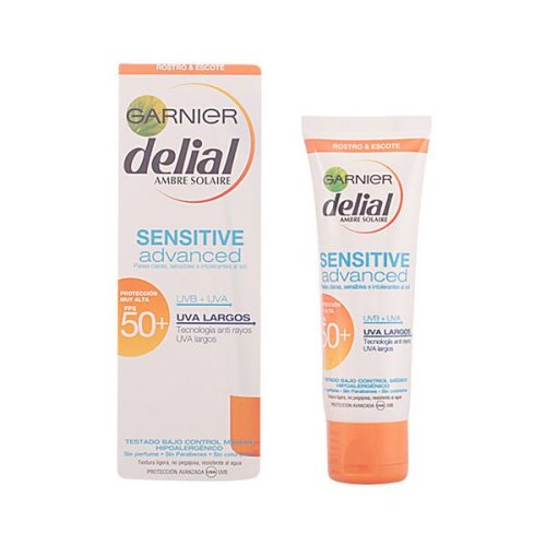 Protector solar de față sensitive Delial spf 50+ (50 ml)