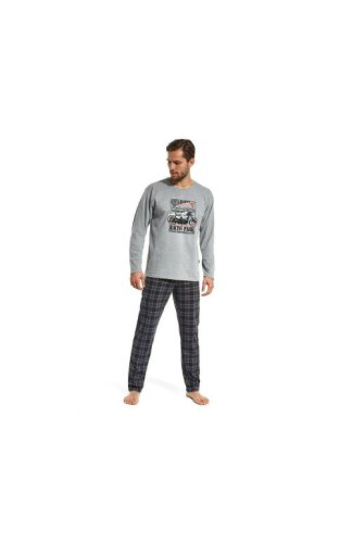 Pijama barbati, bumbac, cornette m124-089