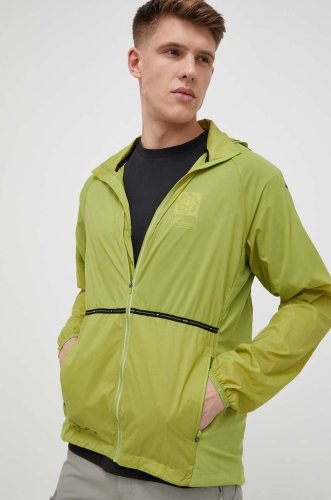 4f jachetă de alergare culoarea verde