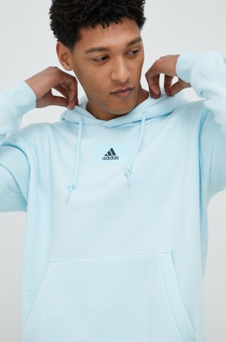 Adidas bluza barbati, cu glugă, cu imprimeu