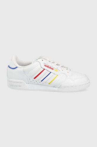 Adidas originals pantofi copii continental 80 gx9739 culoarea alb