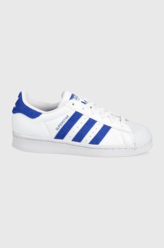 Adidas originals pantofi copii superstar gv7951 culoarea alb