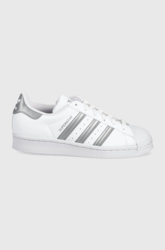 Adidas originals pantofi copii superstar gz4274 culoarea alb