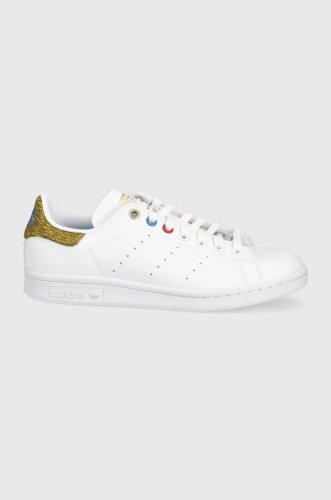 Adidas originals pantofi stan smith gy5700 culoarea alb