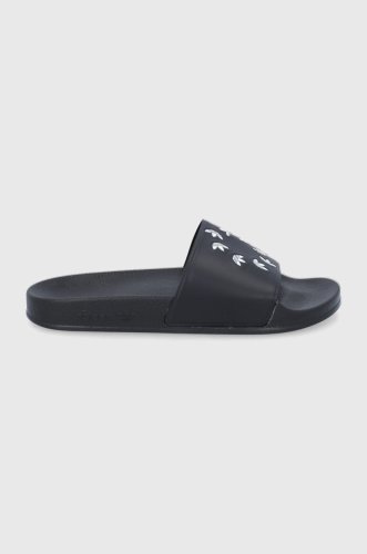 Adidas originals papuci bărbați, culoarea negru