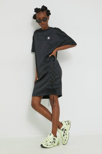 Adidas originals rochie always original culoarea negru, mini, oversize