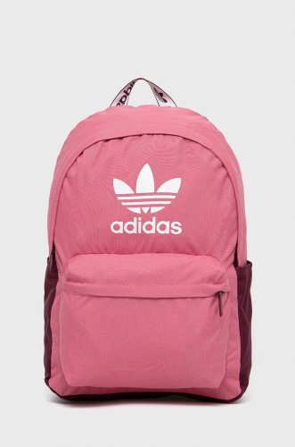 Adidas originals rucsac femei, culoarea roz, mare, cu imprimeu