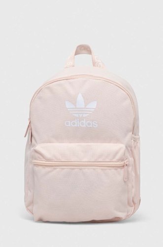 Adidas originals rucsac small adicol bp culoarea roz, mic, cu imprimeu ic8537-pink