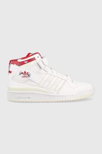 Adidas originals sneakers forum x thebe magugu culoarea alb