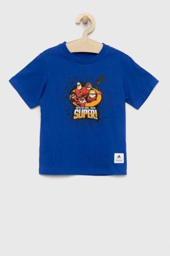 Adidas originals tricou de bumbac pentru copii x pixar cu imprimeu