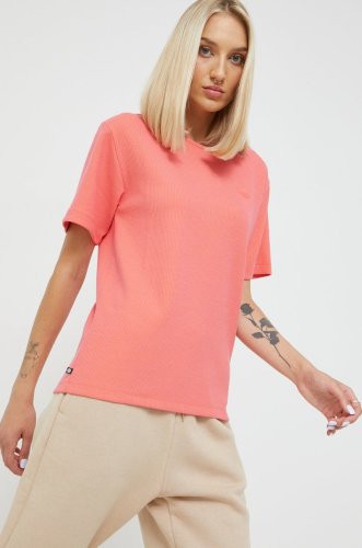 Adidas originals tricou trefoil moments femei, culoarea roz