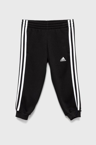 Adidas pantaloni de trening pentru copii h65796 culoarea negru, cu imprimeu