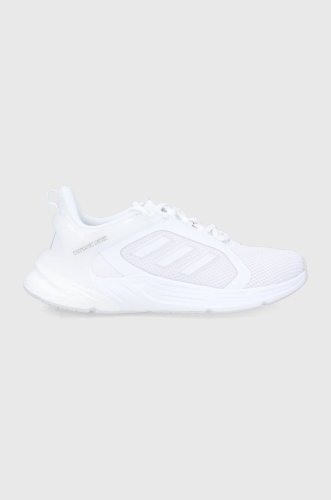 Adidas pantofi response super 2.0 culoarea alb, cu toc plat
