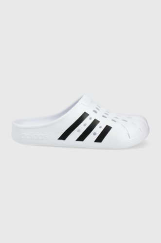 Adidas papuci barbati, culoarea alb