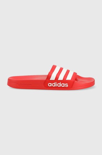 Adidas papuci culoarea rosu