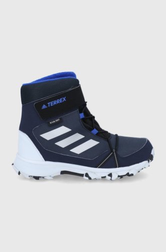 Adidas performance cizme de iarnă copii terrex snow cf r.rd culoarea albastru marin