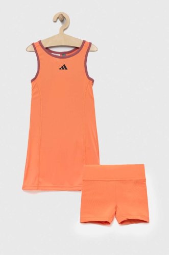 Adidas performance compleu copii culoarea portocaliu