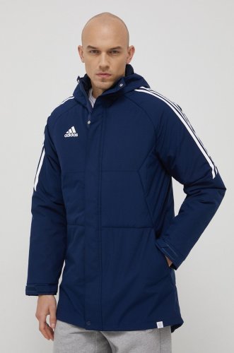 Adidas performance jacheta de antrenament condivo 22 ha6254 culoarea albastru marin, de iarna