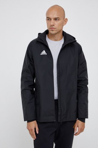 Adidas performance jacheta de antrenament culoarea negru, de tranzitie