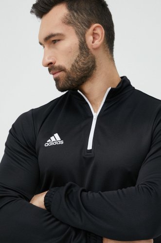 Adidas performance mânecă lungă de antrenament entrada 22 culoarea negru, neted