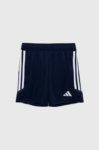 Adidas performance pantaloni scurti copii tiro culoarea albastru marin, talie reglabila