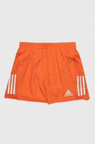 Adidas performance pantaloni scurți de alergare own the run barbati, culoarea portocaliu