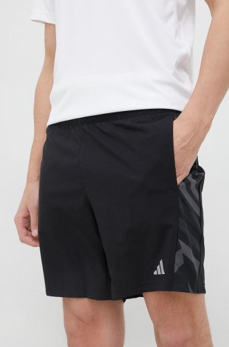 Adidas performance pantaloni scurți de alergare own the run seasonal culoarea negru