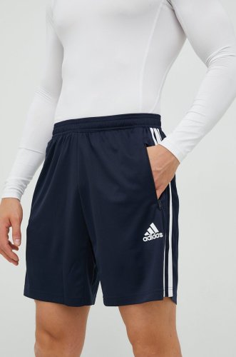 Adidas performance pantaloni scurți de antrenament designed to move barbati, culoarea albastru marin