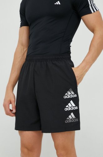 Adidas performance pantaloni scurți de antrenament designed to move barbati, culoarea negru