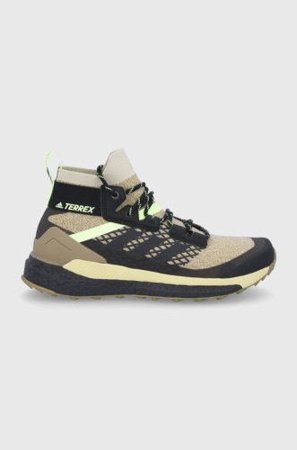 Adidas performance pantofi terrex free hiker primeblu bărbați, culoarea bej