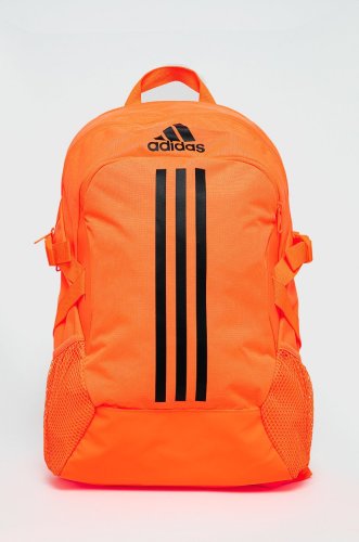 Adidas performance rucsac culoarea portocaliu, mare, cu imprimeu