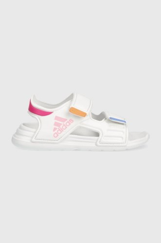 Adidas sandale copii altaswim c culoarea alb