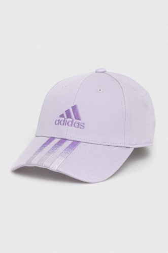 Adidas sapca culoarea violet, cu imprimeu