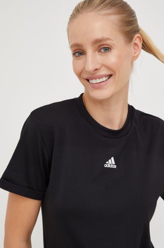 Adidas tricou de antrenament solid , culoarea negru