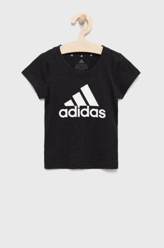 Adidas tricou de bumbac pentru copii gn4069 culoarea negru