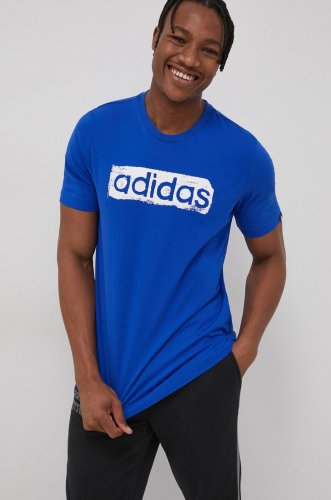 Adidas tricou din bumbac cu imprimeu