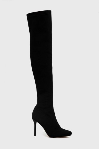 Aldo cizme halobrennon femei, culoarea negru, cu toc cui