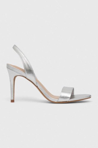 Aldo sandale de piele pemela culoarea argintiu, 13571684.pemela