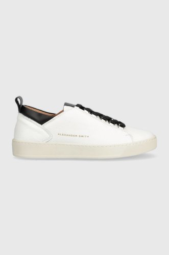 Alexander smith sneakers din piele oxford culoarea alb