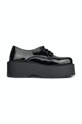 Altercore pantof spell femei, culoarea negru, cu platforma