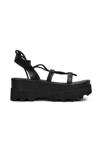 Altercore sandale sue femei, culoarea negru, cu platforma