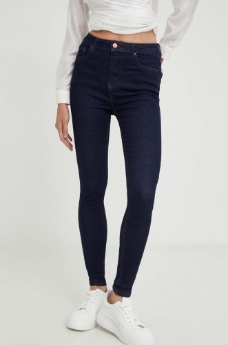 Answear lab jeansi femei, culoarea albastru marin
